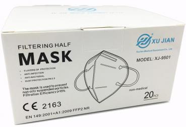 20-er Packung / FFP2 Maske XU JIAN XJ-9501